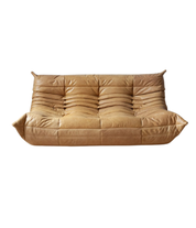 Togo_Three-Seater_Sofa_by_Michel_Ducaroy_for_Ligne_Roset,_Camel_Brown_Leather,_France,_1970s