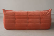 Togo_Three-Seater_Sofa_by_Michel_Ducaroy_for_Ligne_Roset,_Coral_Corduroy,_France,_1970s