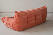 Togo_Three-Seater_Sofa_by_Michel_Ducaroy_for_Ligne_Roset,_Coral_Corduroy,_France,_1970s
