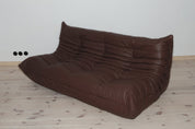 Togo_Three-Seater_Sofa_by_Michel_Ducaroy_for_Ligne_Roset,_Dark_Brown_Leather,_France,_1970s