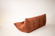 Togo_Three-Seater_Sofa_by_Michel_Ducaroy_for_Ligne_Roset,_Orange_Fabric,_France,_1970s