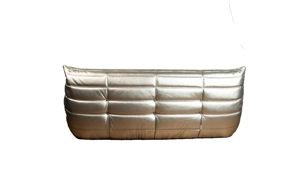 Togo_Three-Seater_Sofa_by_Michel_Ducaroy_for_Ligne_Roset,_Silver_Leather,_France