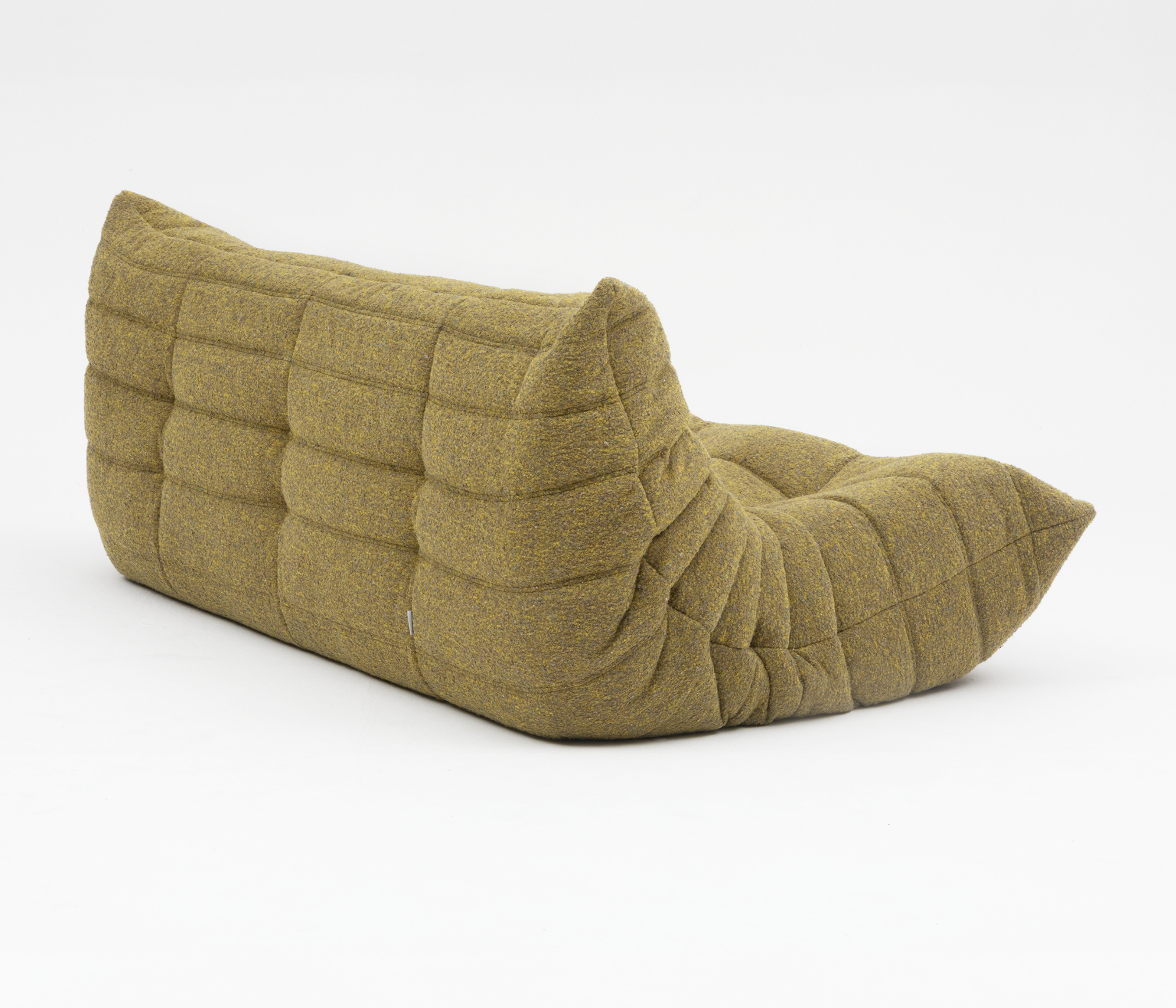 Togo_Three-Seater_Sofa_in_Olive_Bouclet_by_Michel_Ducaroy_for_Ligne_Roset