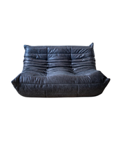 Togo_Two-Seater_Sofa_by_Michel_Ducaroy_for_Ligne_Roset,_Black_Leather,_France