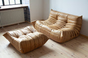 Togo_Two-Seater_Sofa_by_Michel_Ducaroy_for_Ligne_Roset,_Camel_Brown_Leather,_France