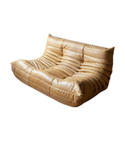 Togo_Two-Seater_Sofa_by_Michel_Ducaroy_for_Ligne_Roset,_Camel_Brown_Leather,_France