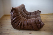 Togo_Two-Seater_Sofa_by_Michel_Ducaroy_for_Ligne_Roset,_Dark_Brown_Leather,_France