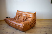 Togo_Two-Seater_Sofa_by_Michel_Ducaroy_for_Ligne_Roset,_Pine_Leather,_France