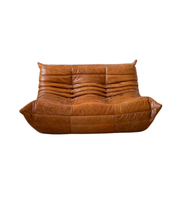 Togo_Two-Seater_Sofa_by_Michel_Ducaroy_for_Ligne_Roset,_Pine_Leather,_France