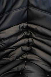 Togo_Two-Seater_Sofa_with_Arms_in_Black_Leather_by_Michel_Ducaroy_for_Ligne_Roset,_France,_1970s