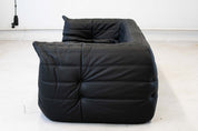 Togo_Two-Seater_Sofa_with_Arms_in_Black_Leather_by_Michel_Ducaroy_for_Ligne_Roset,_France,_1970s
