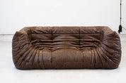 Togo_Two-Seater_Sofa_with_Arms_in_Brown_Leather_by_Michel_Ducaroy_for_Ligne_Roset,_France,_1970s