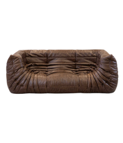 Togo_Two-Seater_Sofa_with_Arms_in_Brown_Leather_by_Michel_Ducaroy_for_Ligne_Roset,_France,_1970s