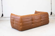 Togo_Two-Seater_Sofa_with_Arms_in_Brown_Pine_Leather_by_Michel_Ducaroy_for_Ligne_Roset,_France,_1970s