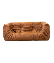 Togo_Two-Seater_Sofa_with_Arms_in_Brown_Pine_Leather_by_Michel_Ducaroy_for_Ligne_Roset,_France,_1970s