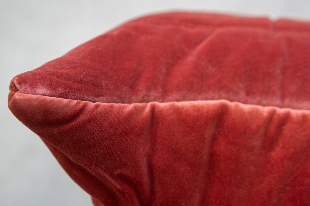 Togo_Two-Seater_Sofa_with_Arms_in_Burgundy_Velvet_by_Michel_Ducaroy_for_Ligne_Roset,_France,_1970s