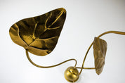 Tommaso_Barbi_Brass_Leaf_Floor_Lamp,_Italy_1970s