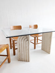 Glass_and_Travertine_Dining_Table_in_the_Style_of_Carlo_Scarpa,_1970s,_Italy