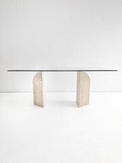 Glass_and_Travertine_Dining_Table_in_the_Style_of_Carlo_Scarpa,_1970s,_Italy