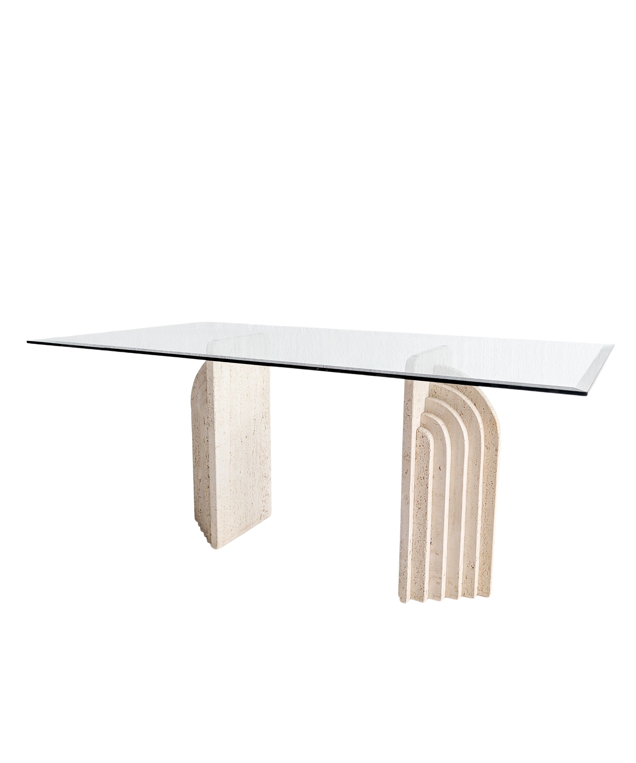 Glass_and_Travertine_Dining_Table_in_the_Style_of_Carlo_Scarpa,_1970s,_Italy