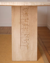 20th_Century_Travertine_Dining_Table_by_Claude_Berraldacci,_France