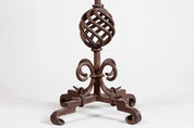 Tray_Table_Antti_Hakkarainen_Wrought_Iron_Ceramic_Taidetakomo_1930s_Finland