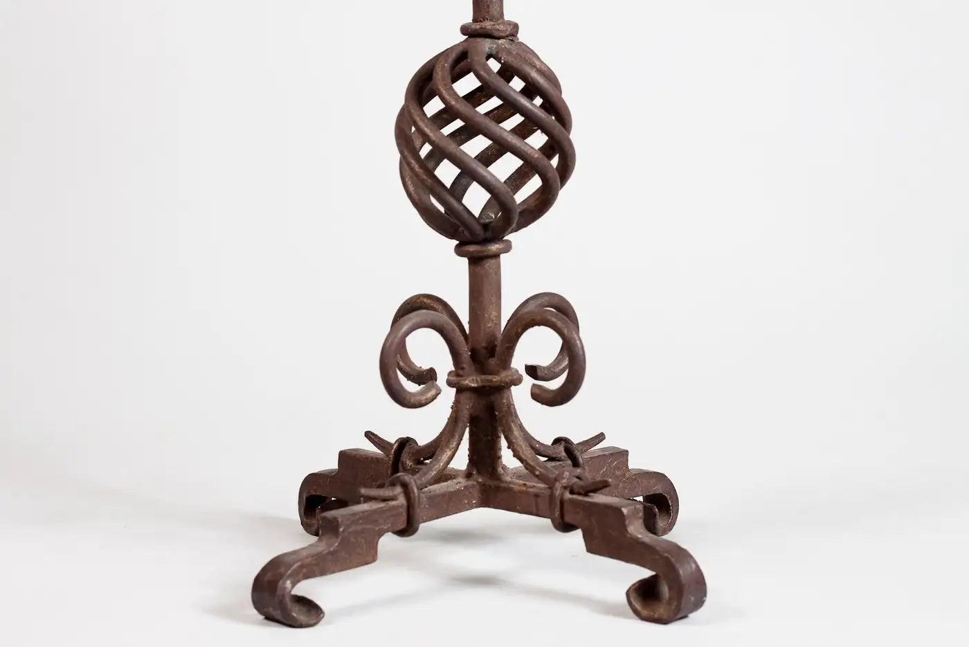 Tray_Table_Antti_Hakkarainen_Wrought_Iron_Ceramic_Taidetakomo_1930s_Finland