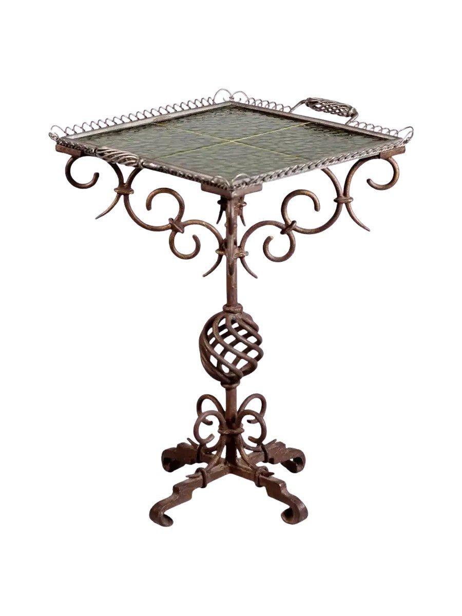 Tray_Table_Antti_Hakkarainen_Wrought_Iron_Ceramic_Taidetakomo_1930s_Finland