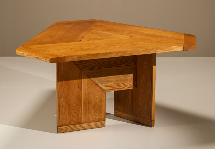 Triangular_Dining_Table_by_Silvio_Coppola_for_Montina,_Italy_1970s