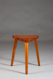 Tripod_Stool_Pine_Triangular_Seat_Scandinavian_Vintage_1950s_Scandinavia