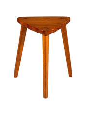 Tripod_Stool_Pine_Triangular_Seat_Scandinavian_Vintage_1950s_Scandinavia