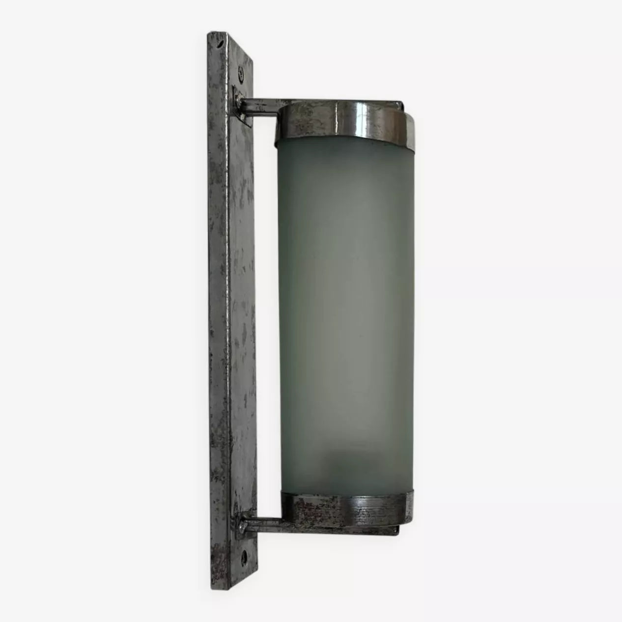 Tubular_Chrome_and_Frosted_Glass_Wall_Lamp,_Mid_Century_Modern,_France_1940s