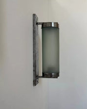 Tubular_Chrome_and_Frosted_Glass_Wall_Lamp,_Mid_Century_Modern,_France_1940s
