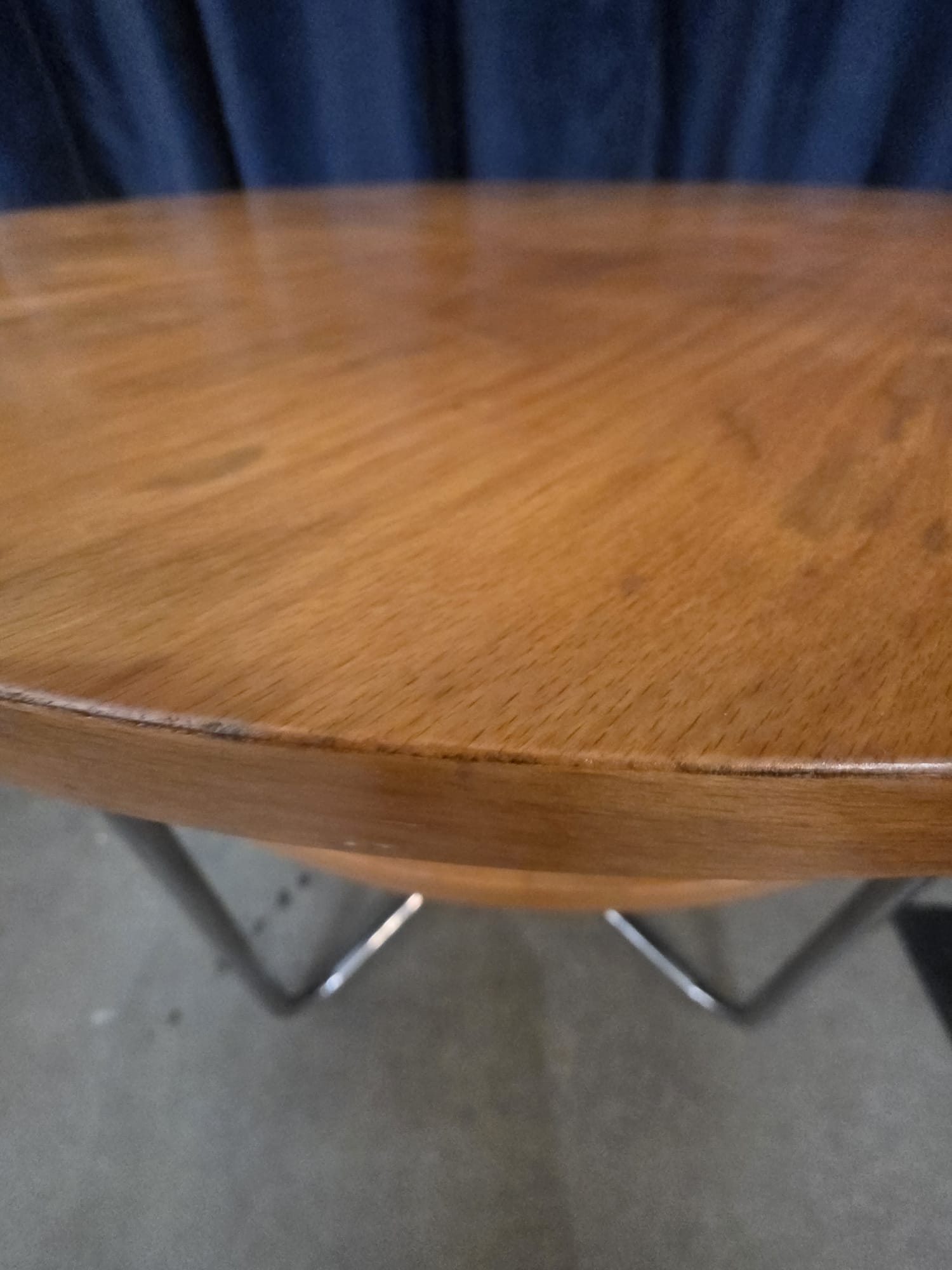 Modern_Tubular_Dining_Table_in_Metal_and_Wood,_Europe