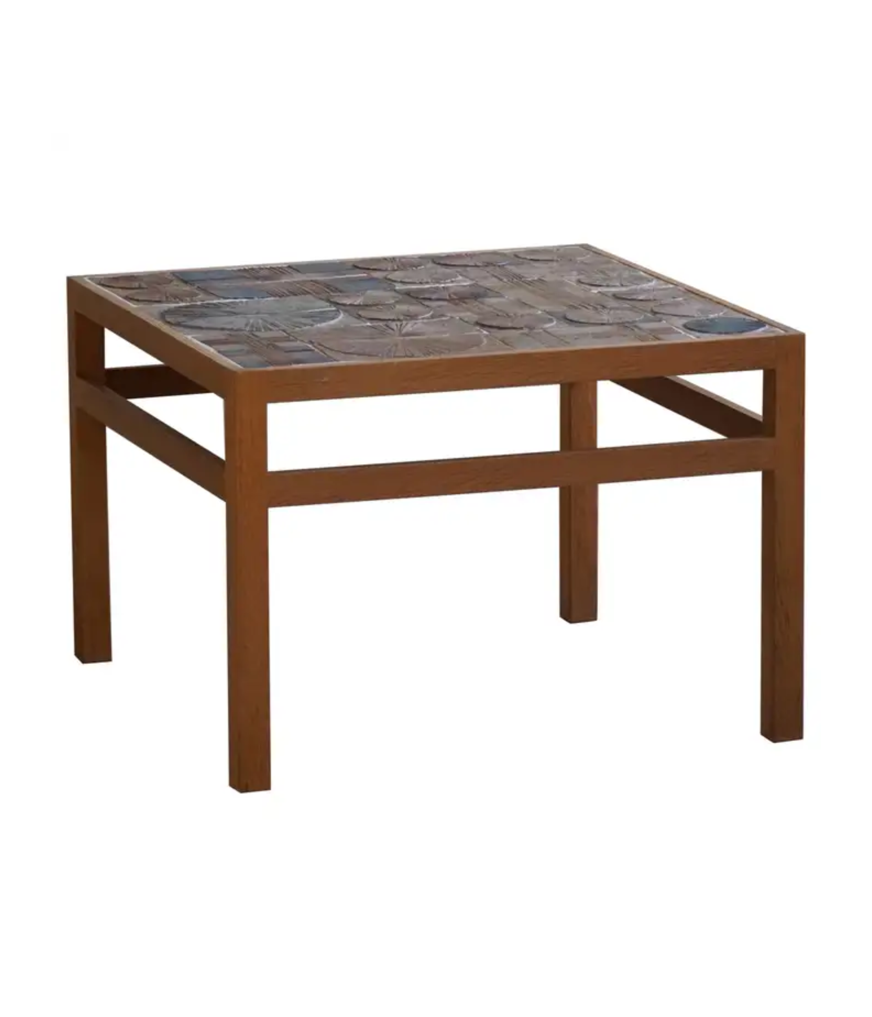 Tue_Poulsen,_Coffee_Table_in_Oak_&_Ceramic_Tiles,_Danish_Modern,_1960s