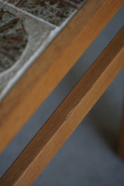 Tue_Poulsen,_Coffee_Table_in_Oak_&_Ceramic_Tiles,_Danish_Modern,_1960s