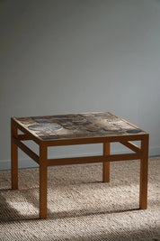 Tue_Poulsen,_Coffee_Table_in_Oak_&_Ceramic_Tiles,_Danish_Modern,_1960s