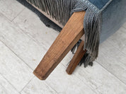 Two-Seater_Sofa,_Blue_Velour_&_Oak_Legs_1970s_Denmark