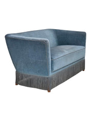Two-Seater_Sofa,_Blue_Velour_&_Oak_Legs_1970s_Denmark