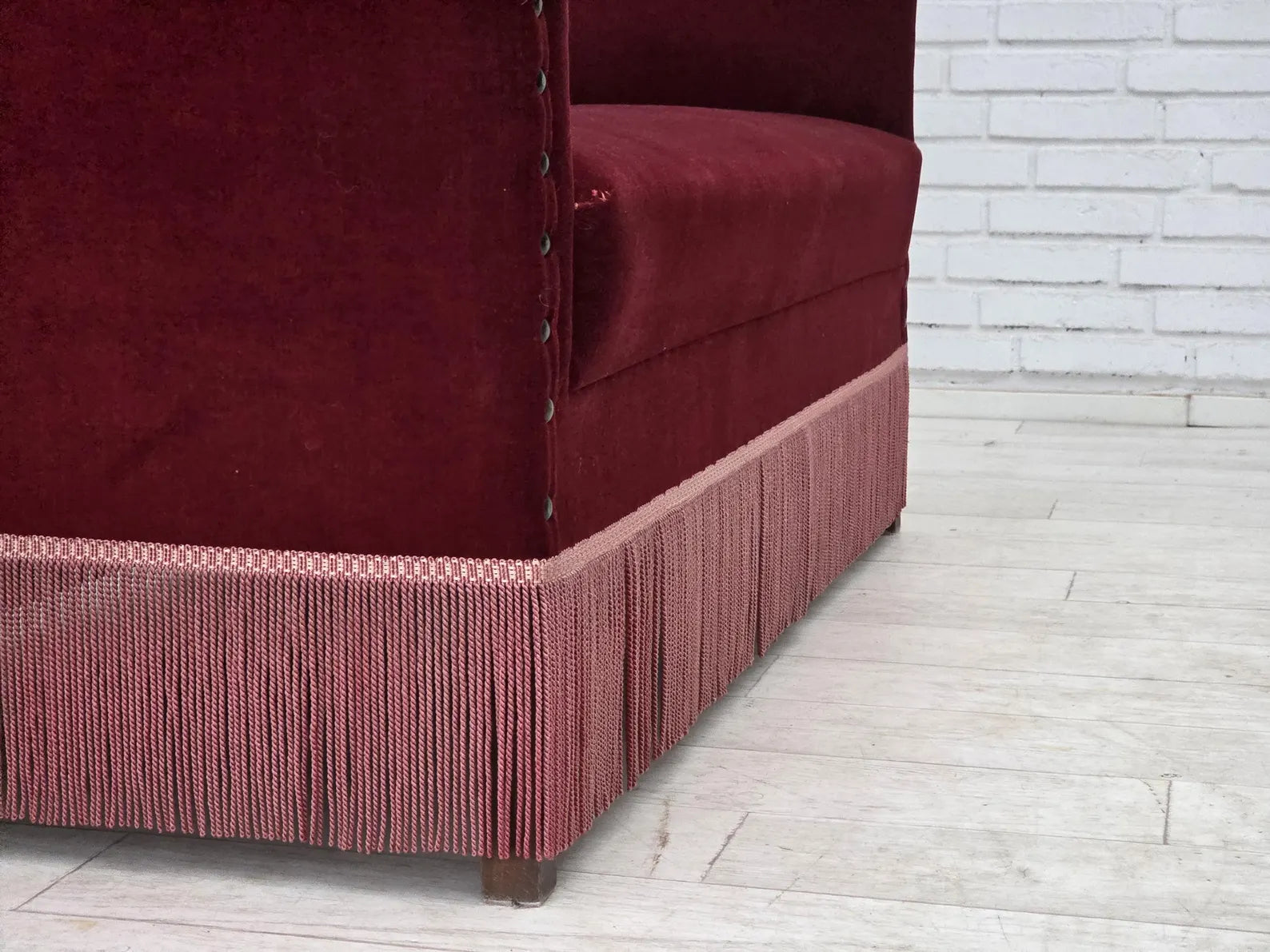 Two-Seater_Sofa,_Furniture_Velour_&_Beech_Wood,_1970s_Denmark