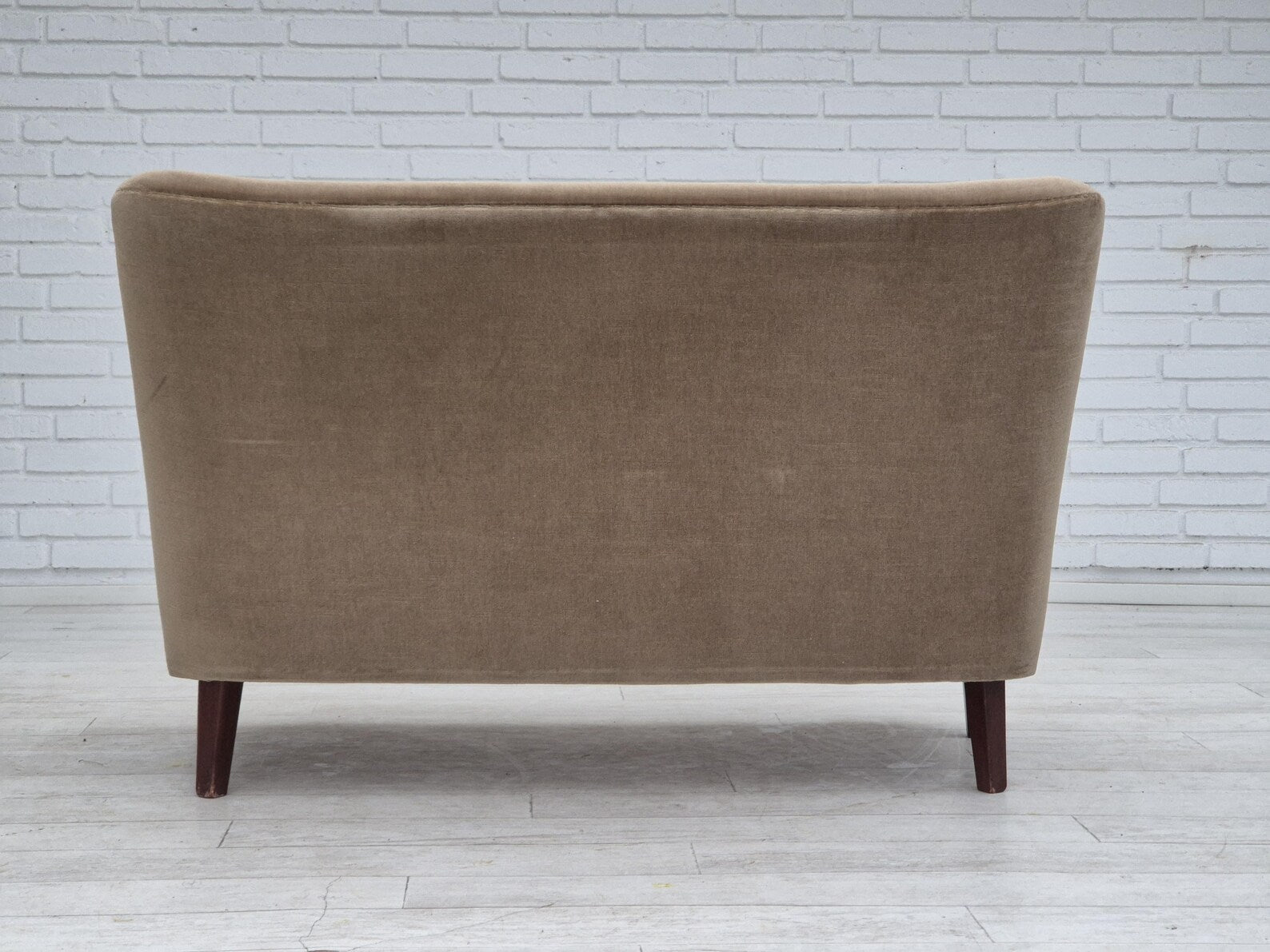 Two-Seater_Sofa,_Green_Furniture_Velour_&_Beech,_1970s_Denmark