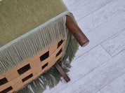 Two-Seater_Sofa,_Green_Velour_&_Ash_Wood,_1960s_Denmark