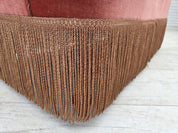 Danish_Two_Seater_Sofa_in_Salmon_Velour_and_Ash,_1930s,_Denmark