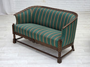 Two-Seater_Sofa,_Original_Upholstery_&_Wood,_1950s_Denmark