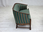 Two-Seater_Sofa,_Original_Upholstery_&_Wood,_1950s_Denmark