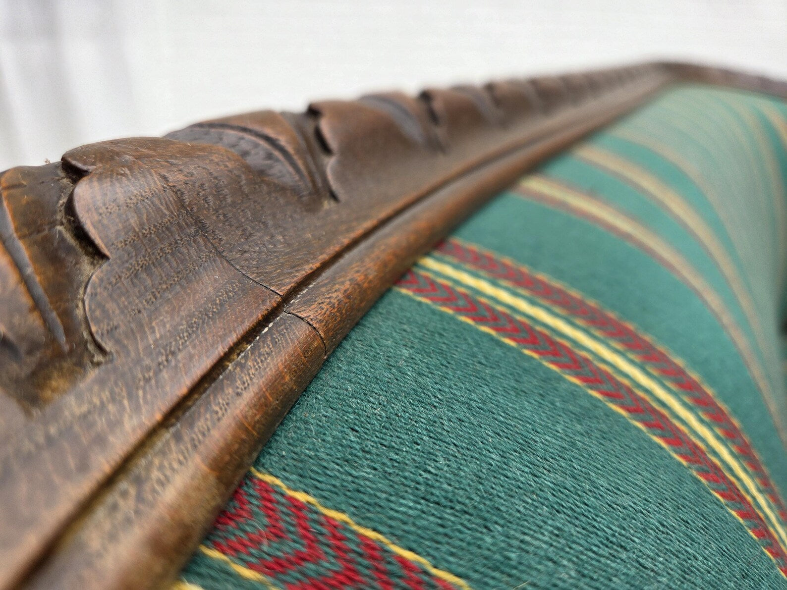 Two-Seater_Sofa,_Original_Upholstery_&_Wood,_1950s_Denmark