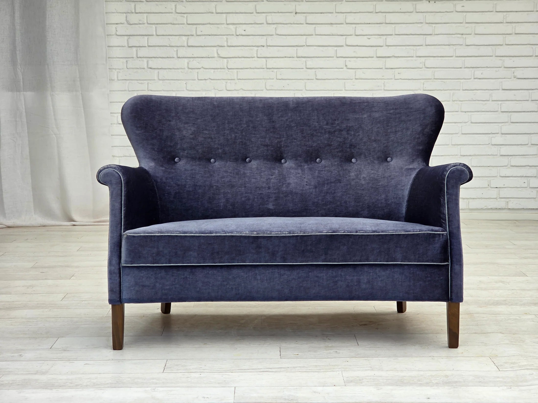Two-Seater_Sofa,_Solid_Wood_Frame,_1970s_Denmark