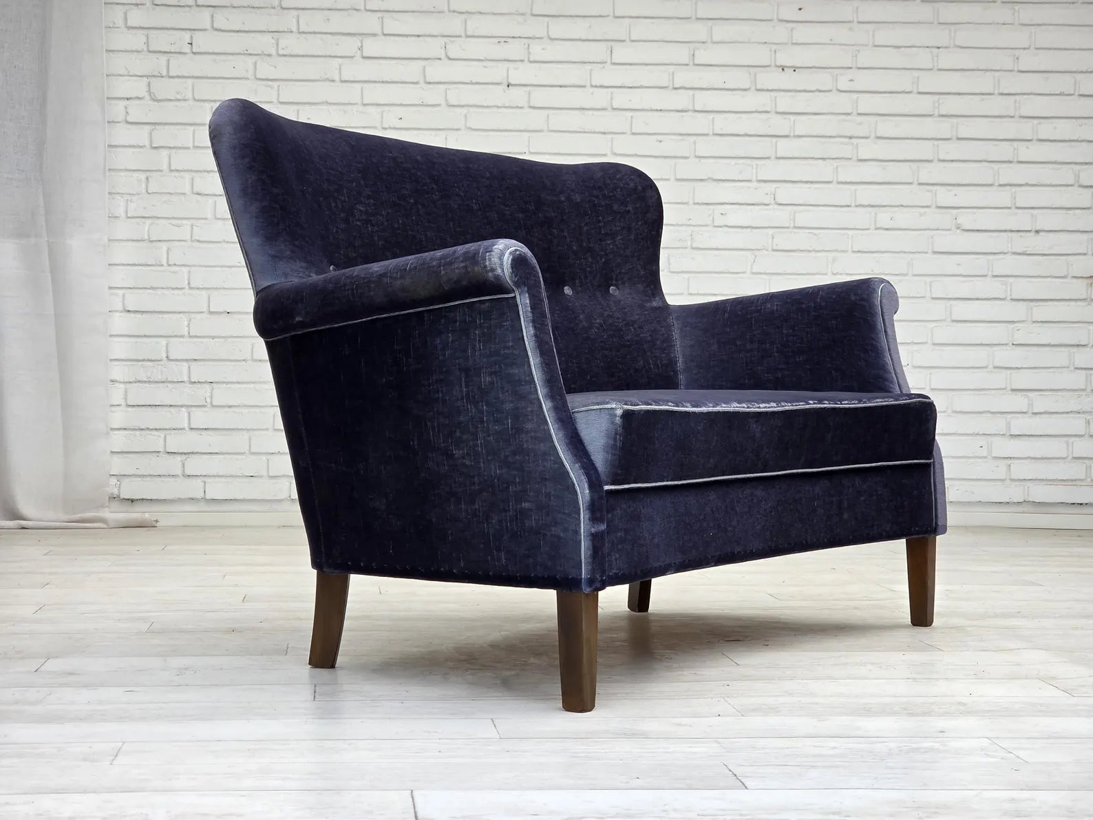Two-Seater_Sofa,_Solid_Wood_Frame,_1970s_Denmark