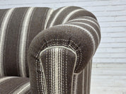 Two_Seater_Sofa_in_Ash_and_Striped_Wool,_1950s,_Denmark