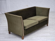 Two-Seater_Sofa,_Upholstered_Wood_Frame,_1970s_Denmark